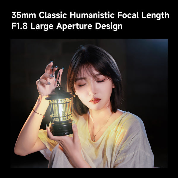 Brightin Star AF35mm F1.8 Full-frame STM Auto Focus Large Aperture Prime Lens Fit for Sony E/Nikon Z