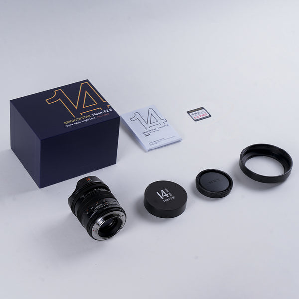 Brightin Star MF 14mm F2.8 Full Frame Ultra Wide Angle Lens for Canon RF Mount