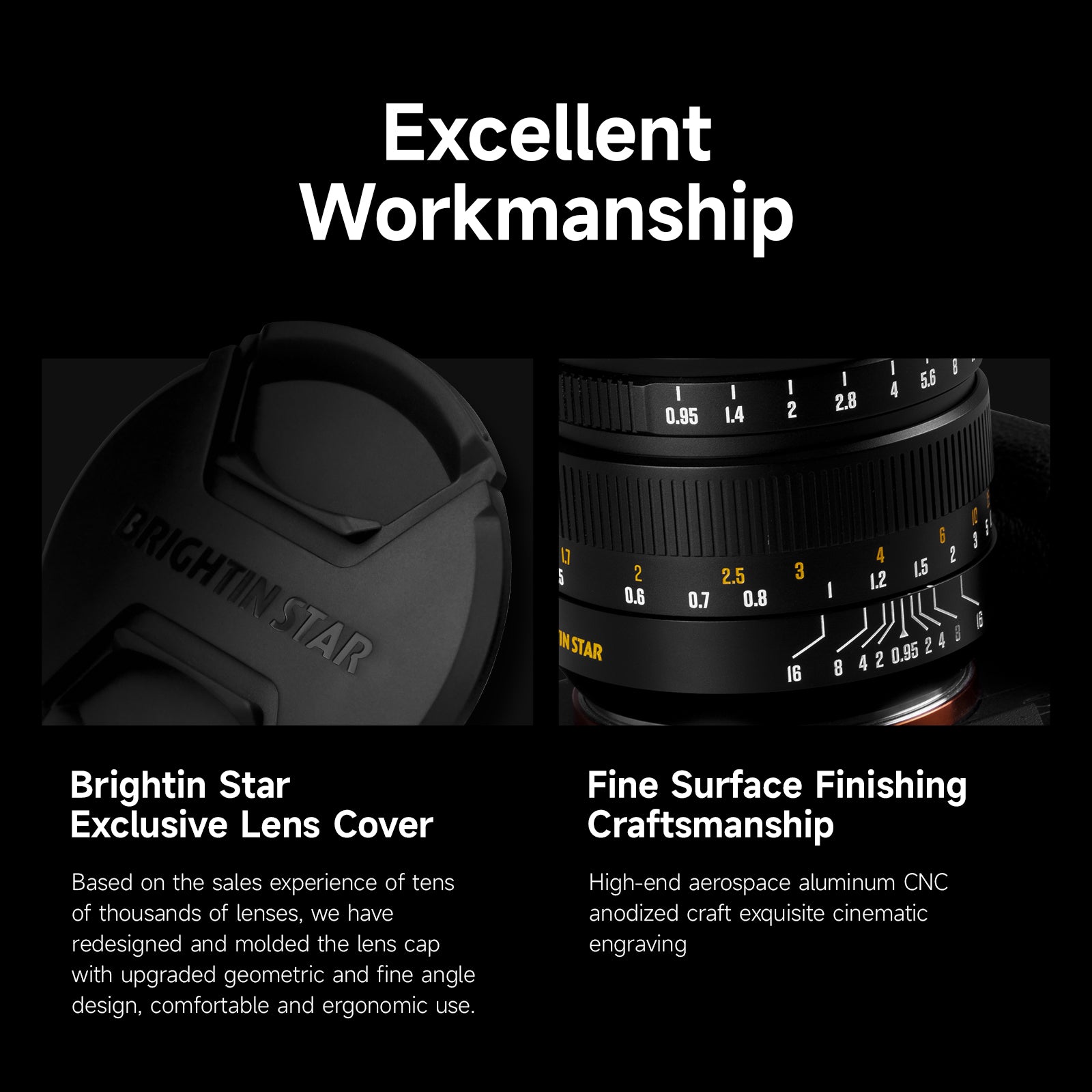 Brightin Star 50mm F0.95 II Nikon Z Lens | Full Frame Manual Lens