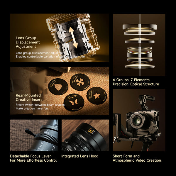 BRIGHTIN STAR MF 50mm F2.0 TRI-SIGHT Full-Frame Art Lens for Nikon Z