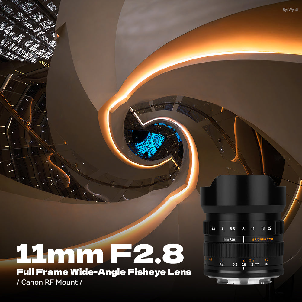 Brightin Star 11mm F2.8 Full Frame Wide-Angle Starry Sky Fisheye Lens Suitable for Nikon Z Mount