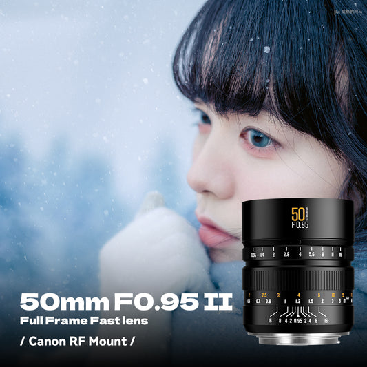 50mm F0.95 II Full Frame Lens For Canon RF Mount