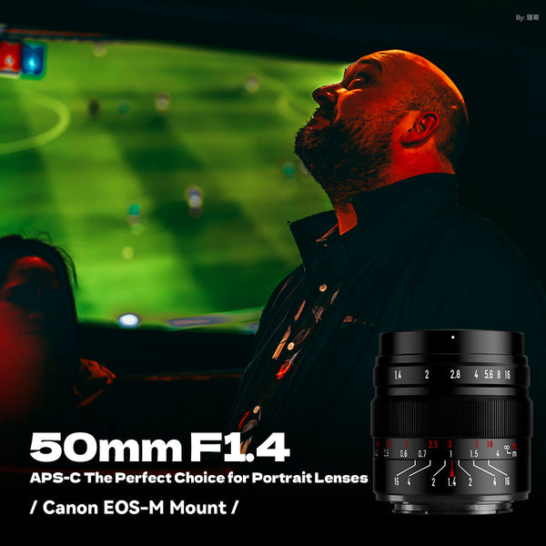 50mm F1.4 APS-C Manual Focus Prime Lens for Panasonic/Olympus Micro 4/3 Mount