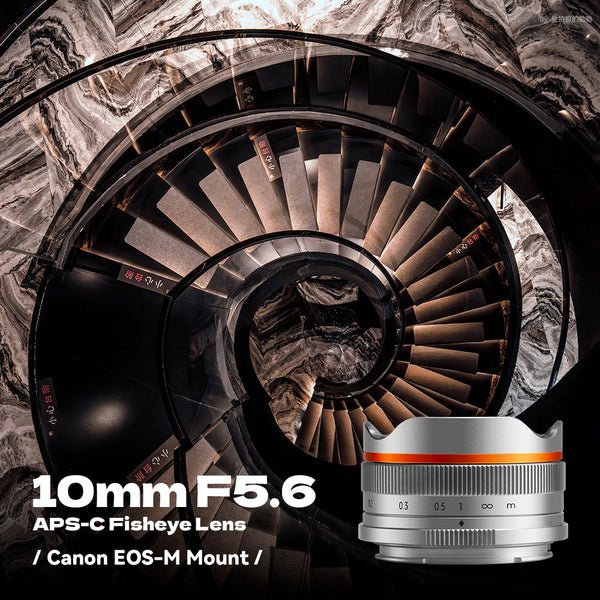 10mm F5.6 APS-C Fisheye Lens Wide-Angle Lens For Canon RF Mount