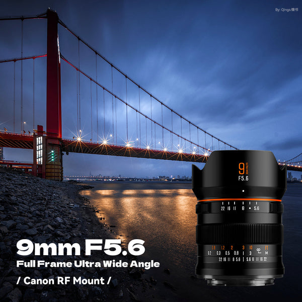 9mm F5.6 Full Frame Camera Lens with ND Filter For Leica/Panasonic/Sigma L-Mount
