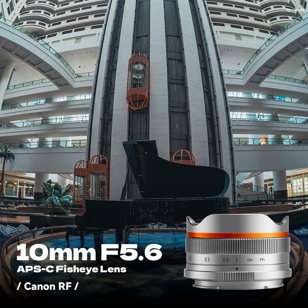 10mm F5.6 APS-C Fisheye Lens Wide-Angle Lens For Canon RF Mount