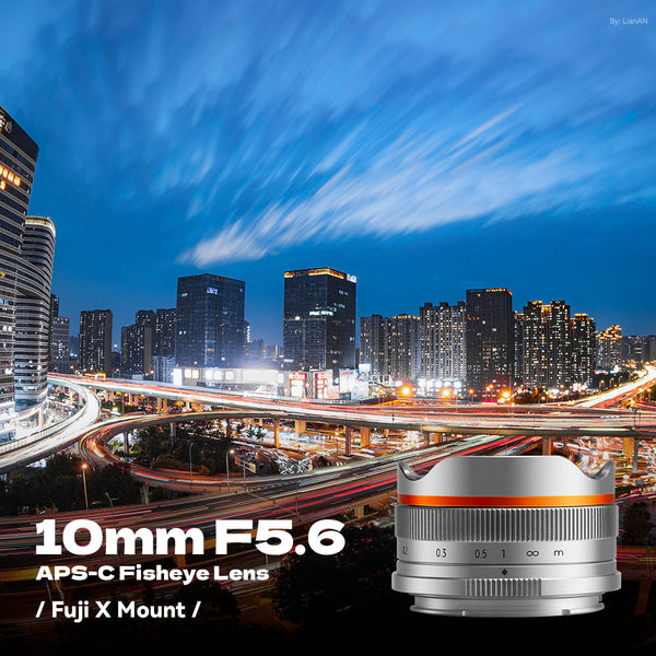 10mm F5.6 APS-C Fisheye Lens Wide-Angle Lens Pancake Lens Manual Fixed Focus Lens Suitable For Nikon Z Mount
