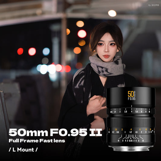 50mm F0.95 II Full Frame Lens For L Mount