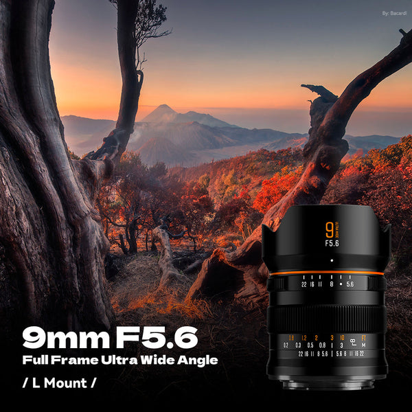 9mm F5.6 Full Frame Camera Lens with ND Filter For Canon-RF Mount