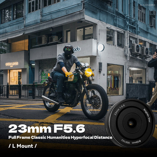 23mm F5.6 Full Frame Manual Focus Prime Lens£¬for Leica/Panasonic/Sigma L-Mount
