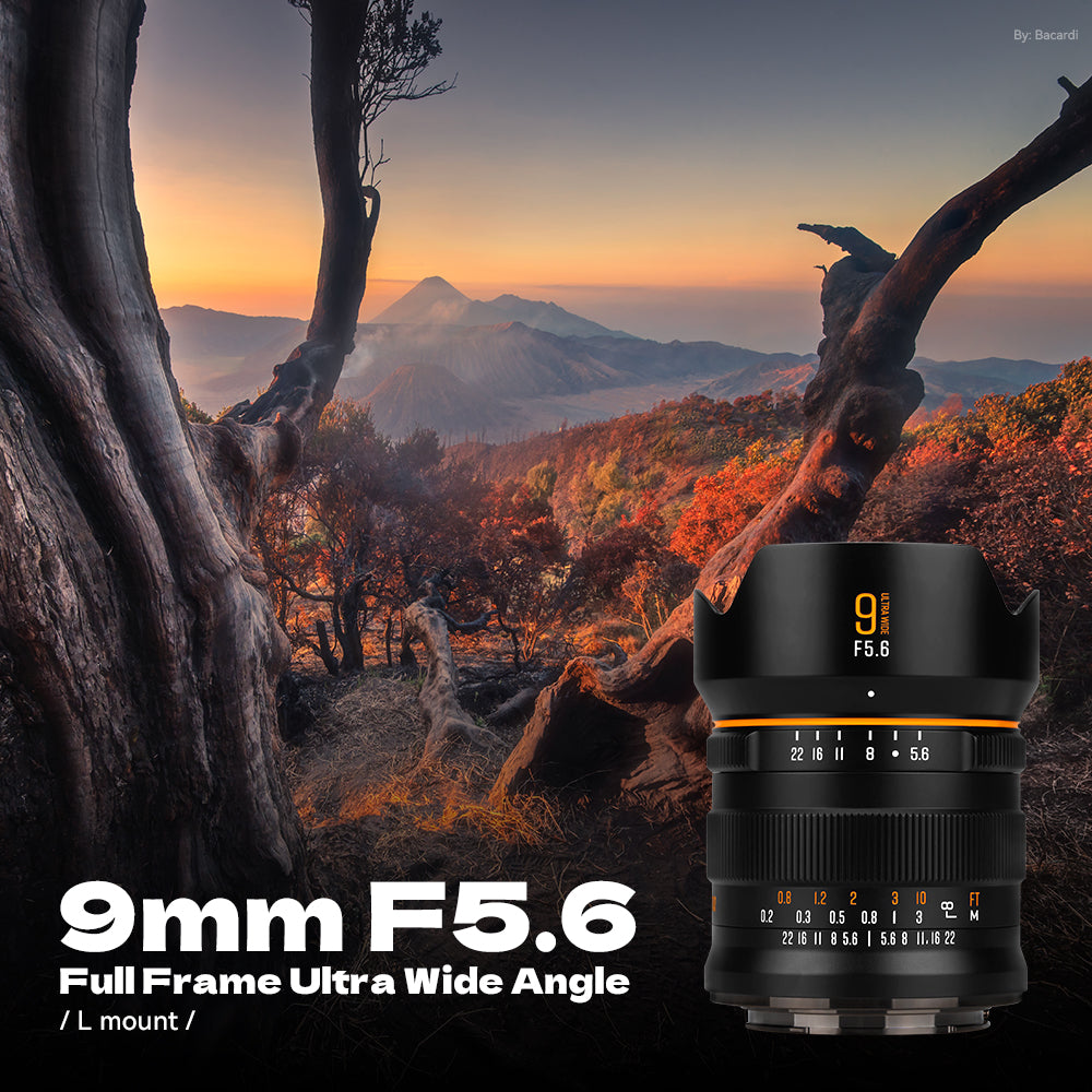 9mm F5.6 Full Frame Camera Lens with ND Filter - Brightin Star