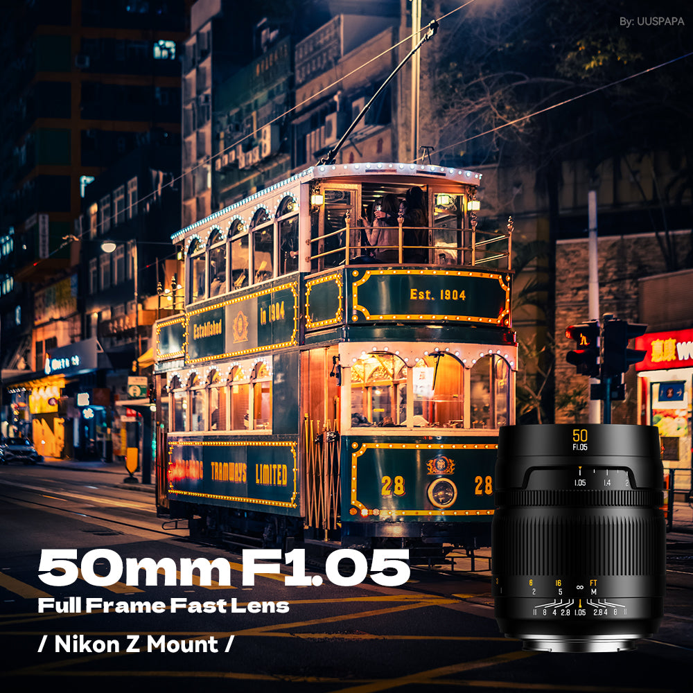 Brightin Star MF 50mm F1.05 Full-Frame Manual Focus Prime Lens for Nikon Z Mount