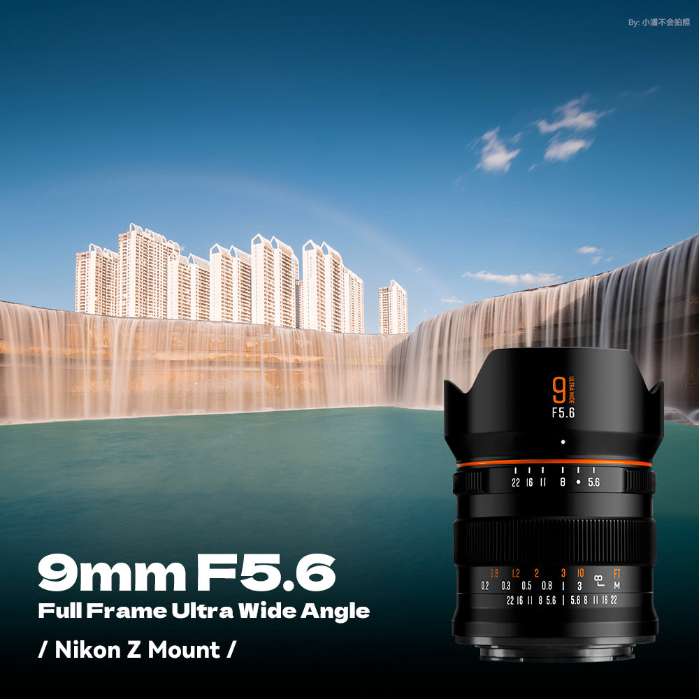 9mm F5.6 Full Frame Camera Lens with ND Filter For Canon-RF Mount