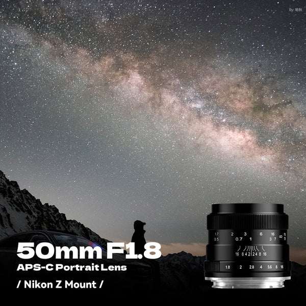 50mm F1.8 APS-C Manual Focus Lens Fit for Canon EOS-M Mount