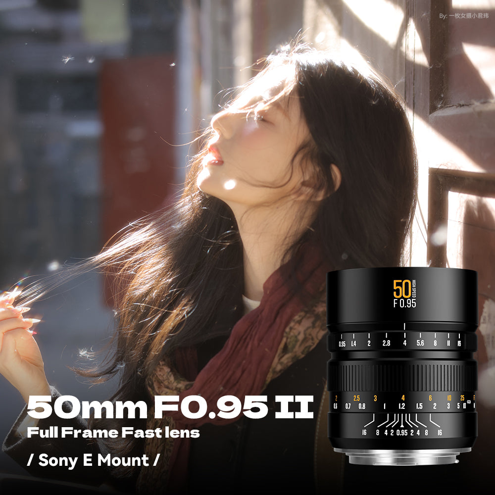 50mm F0.95 II Full Frame Lens For Sony E Mount