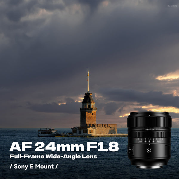 Brightin Star 24mm F1.8 Full-Frame Autofocus Lens for Sony E/Nikon Z Mount