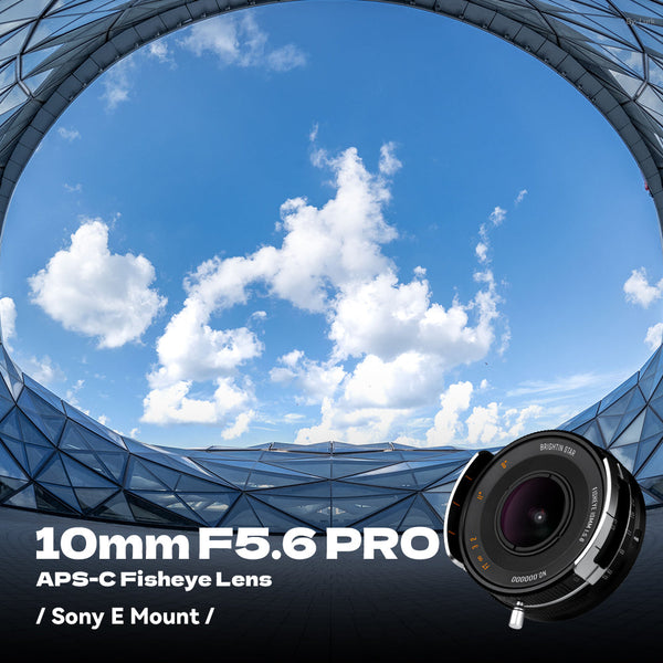10mm F5.6 Pro APS-C Fisheye Lens Wide-Angle Lens For Micro 4/3 Mount