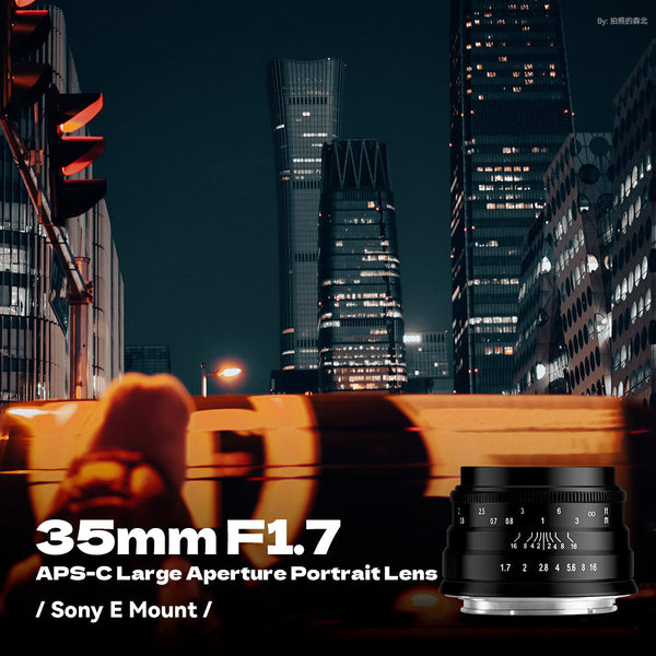 35mm F1.7 APS-C Wide-Angle Manual Focus Prime Lens£¬for Fuji X-Mount