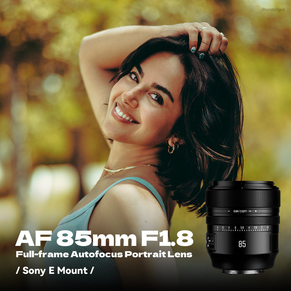 Brightin Star AF85mm F1.8 Full-frame Autofocus  Portrait Large Aperture Prime Lens Fit for Sony E/Nikon Z Mount