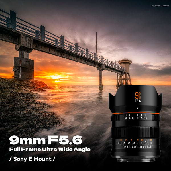 9mm F5.6 Full Frame Camera Lens with ND Filter For Canon-RF Mount