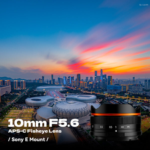 10mm F5.6 APS-C Fisheye Lens Wide-Angle Lens For Panasonic/Olympus Micro 4/3 Mount