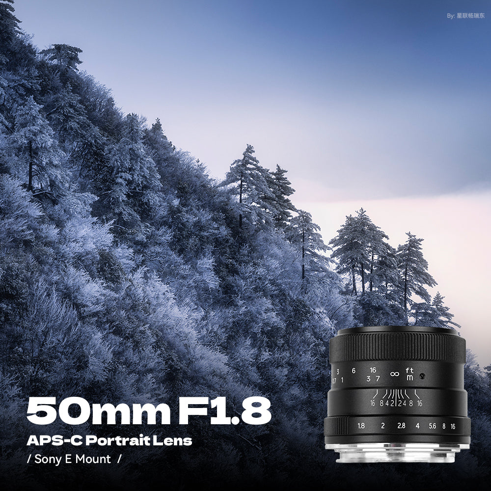 50mm F1.8 Manual Focus Lens Fit for Sony E-Mount