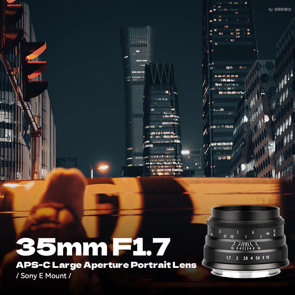 35mm F1.7 Wide-Angle Manual Focus Prime Lens for Panasonic Olympus Micro 4/3 Mirrorless Cameras, MFT APS-C Large Aperture, Fit for LUMIX G7, G7KS, GX85, GX9, G95, GH5, GH6, G100, G9