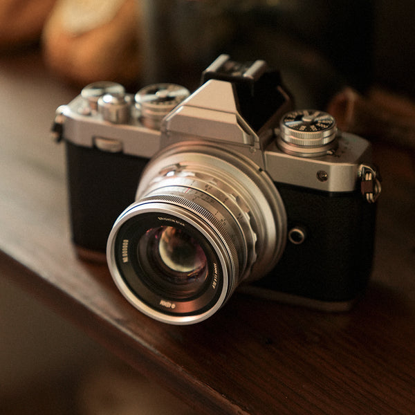 Brightin Star 35mm F1.4 Full-Frame Large Aperture Manual Focus Lens for Fuji X Mount