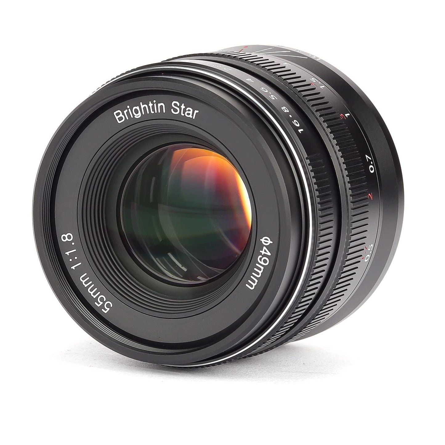 55mm F1.8 Full Frame Large Aperture Manual Focus Mirrorless Camera Lens, Fit for Sony E-Mount