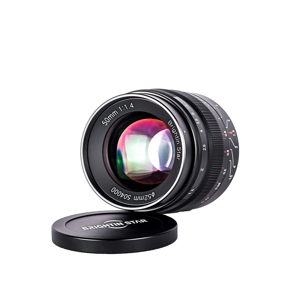 50mm F1.4 Manual Focus Prime Lens for Fuji X Mount