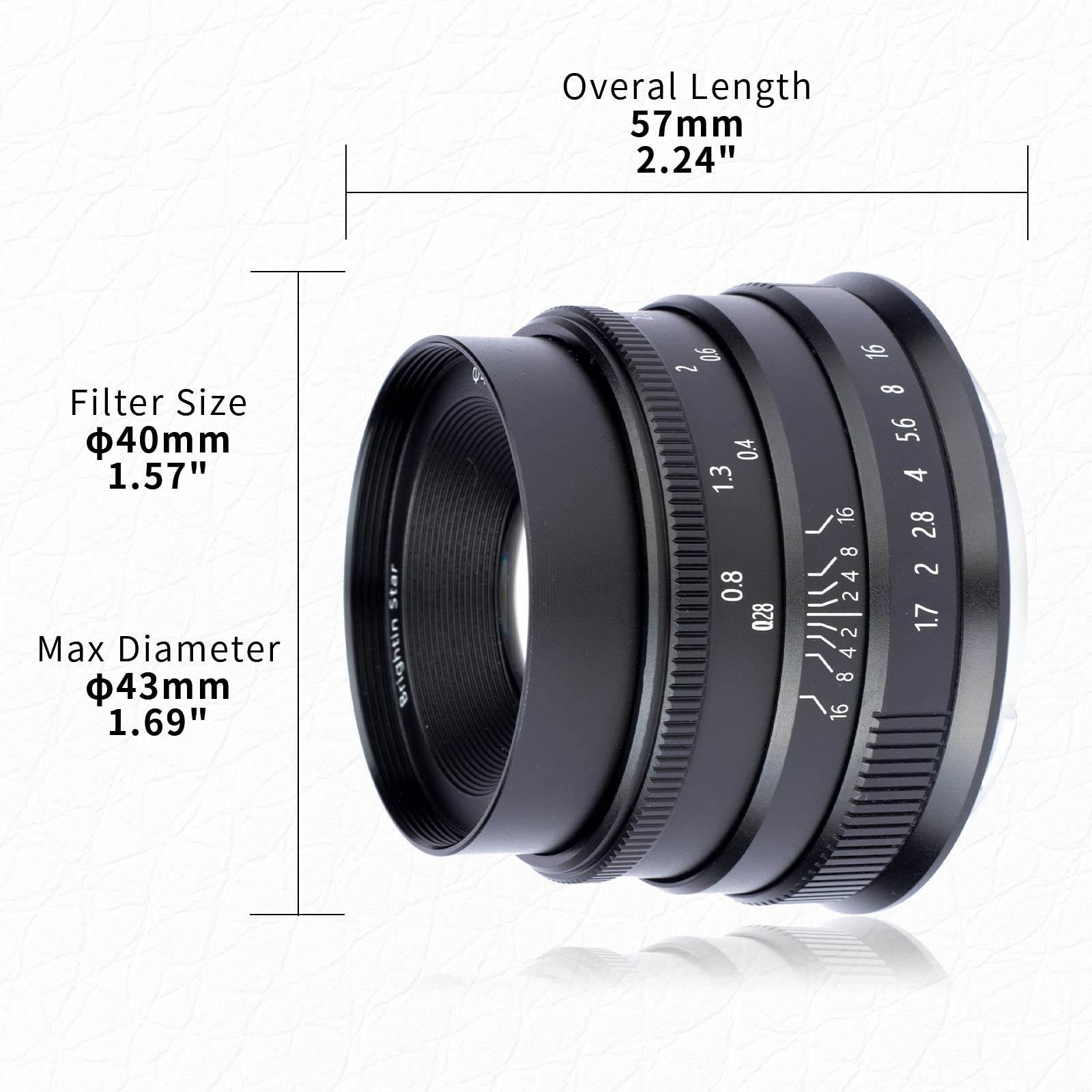 35mm F1.7 Wide-Angle Manual Focus Prime Lens for Nikon Z 35mm F1.7 Wide-Angle Manual Focus Prime Lens for Nikon Z
