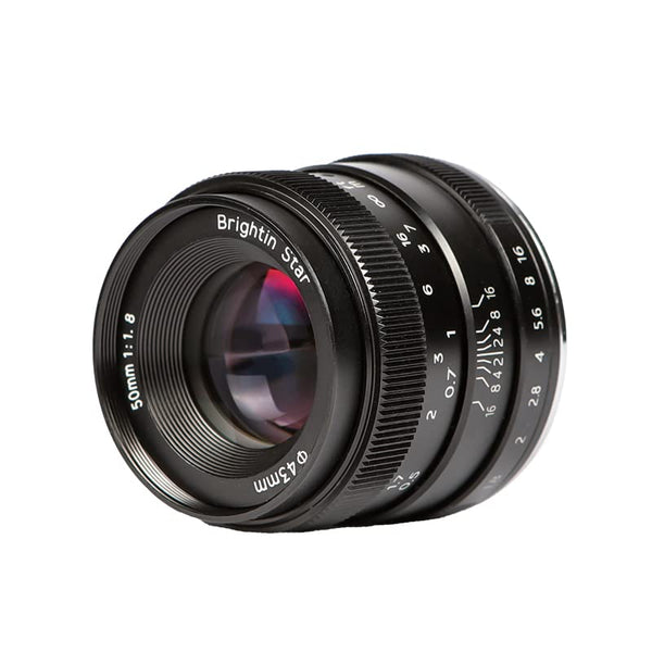 50mm F1.8 APS-C Manual Focus Lens Fit for Canon EOS-M Mount