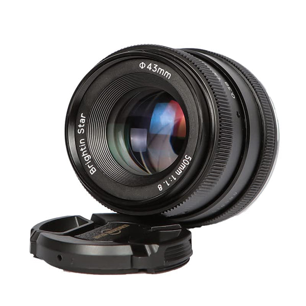50mm F1.8 APS-C Manual Focus Lens Fit for Canon EOS-M Mount