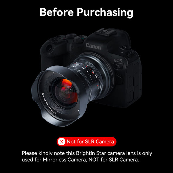 16mm F2.8 Full Frame Ultral Wide Angle Manual Focus Mirrorless Camera Lens Fit for Leica/Panasonic/Sigma L-Mount